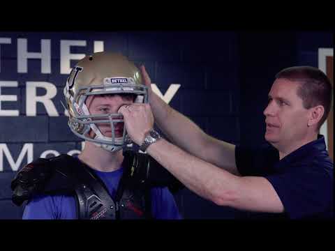Select and Fit a Protective Football Helmet Skills Video